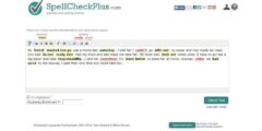 موقع SpellCheckPlus لتصحيح الأخطاء الكتابية