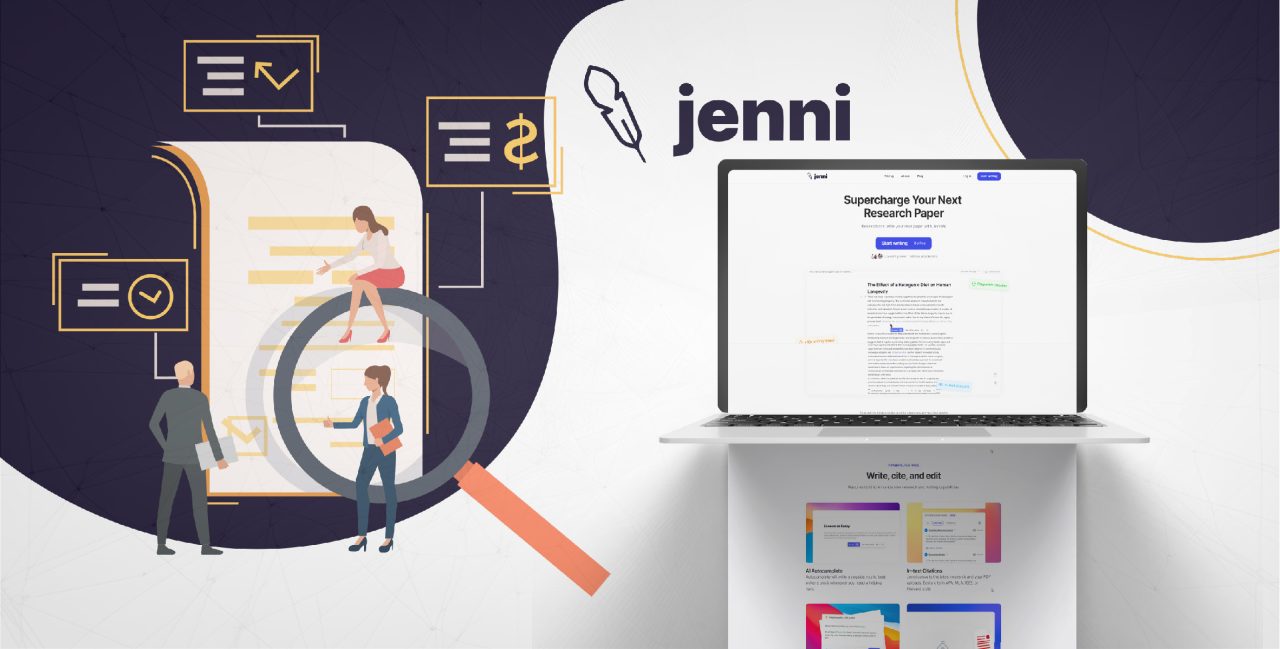 وداعًا لحاجز الكتابة: كيف تُغير أداة Jenni.ai قواعد اللعبة للكتابة البحثية والإبداعية