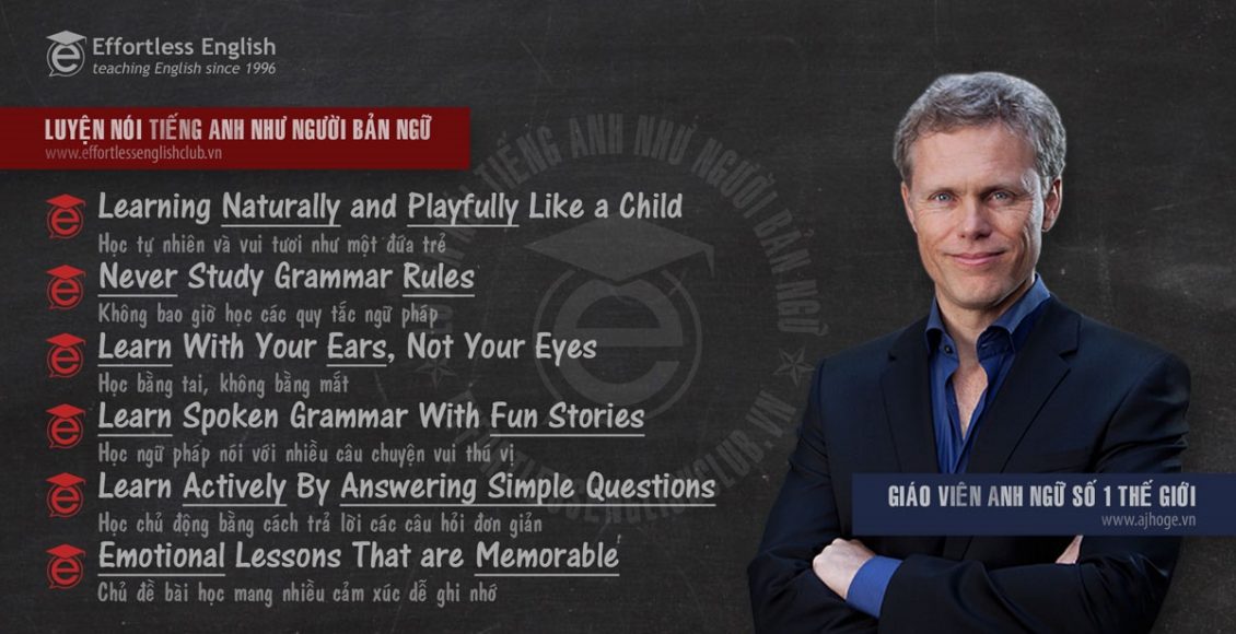 قواعد تعلم اللغة الإنجليزية للمدرس العالمي A.J. Hoge