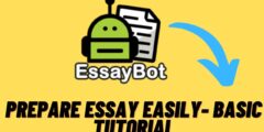 محرر آلي ورفيق دراسة: نظرة على أداة EssayBot AI لكتابة المقالات
