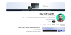 أفضل قناة يوتيوب لتعلم Power BI من خبير دولي يشارك خبرته خطوة بخطوة!